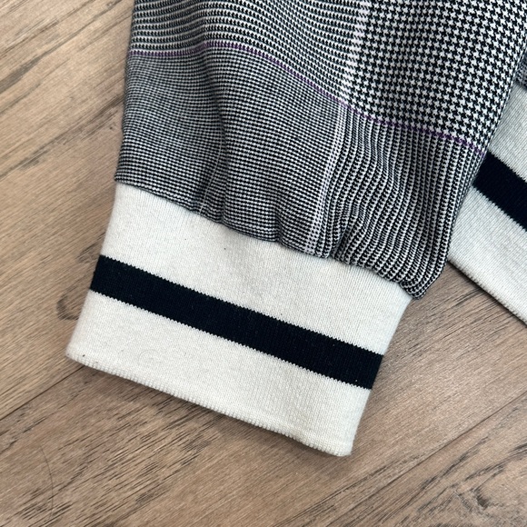 Who What Wear Gray Plaid Bomber Jacket Size 1X - Picture 10 of 14